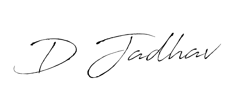 You should practise on your own different ways (Antro_Vectra) to write your name (D Jadhav) in signature. don't let someone else do it for you. D Jadhav signature style 6 images and pictures png