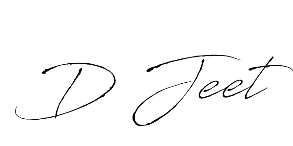 Also You can easily find your signature by using the search form. We will create D Jeet name handwritten signature images for you free of cost using Antro_Vectra sign style. D Jeet signature style 6 images and pictures png