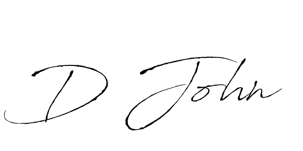Best and Professional Signature Style for D John. Antro_Vectra Best Signature Style Collection. D John signature style 6 images and pictures png