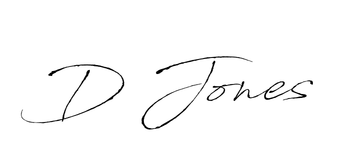 How to make D Jones signature? Antro_Vectra is a professional autograph style. Create handwritten signature for D Jones name. D Jones signature style 6 images and pictures png