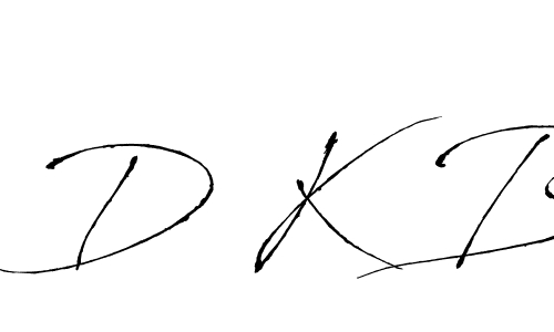 How to Draw D K B signature style? Antro_Vectra is a latest design signature styles for name D K B. D K B signature style 6 images and pictures png