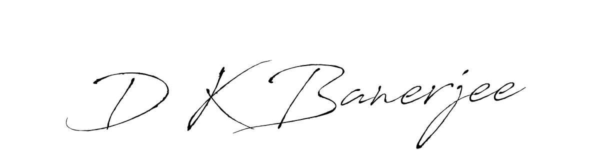 How to Draw D K Banerjee signature style? Antro_Vectra is a latest design signature styles for name D K Banerjee. D K Banerjee signature style 6 images and pictures png