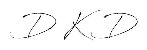 Once you've used our free online signature maker to create your best signature Antro_Vectra style, it's time to enjoy signing your documents with D K D name. D K D signature style 6 images and pictures png
