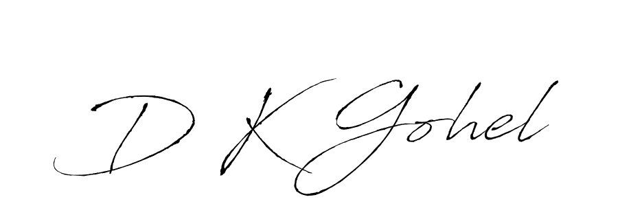 How to Draw D K Gohel signature style? Antro_Vectra is a latest design signature styles for name D K Gohel. D K Gohel signature style 6 images and pictures png