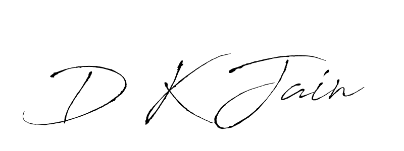 Also we have D K Jain name is the best signature style. Create professional handwritten signature collection using Antro_Vectra autograph style. D K Jain signature style 6 images and pictures png