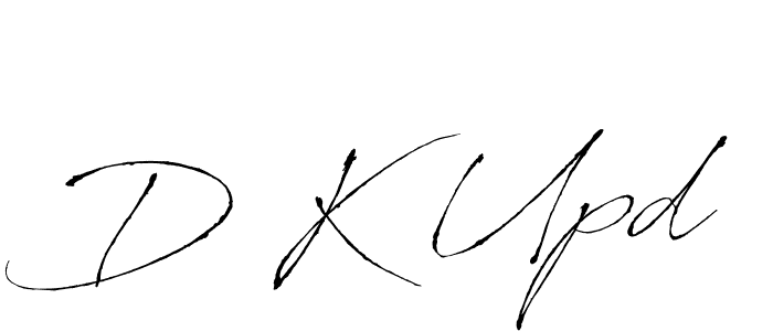 if you are searching for the best signature style for your name D K Upd. so please give up your signature search. here we have designed multiple signature styles  using Antro_Vectra. D K Upd signature style 6 images and pictures png