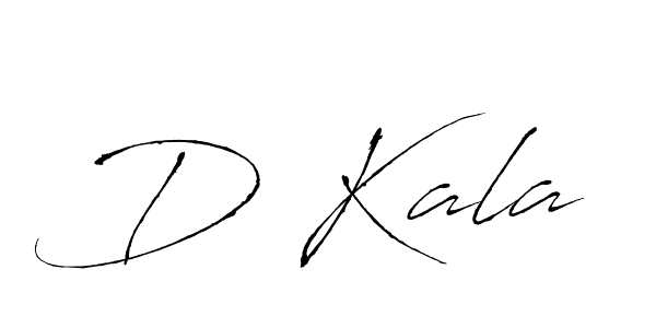 Also You can easily find your signature by using the search form. We will create D Kala name handwritten signature images for you free of cost using Antro_Vectra sign style. D Kala signature style 6 images and pictures png