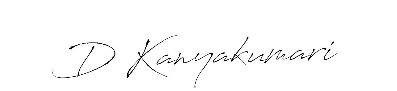 Also we have D Kanyakumari name is the best signature style. Create professional handwritten signature collection using Antro_Vectra autograph style. D Kanyakumari signature style 6 images and pictures png