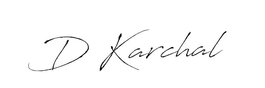 Make a short D Karchal signature style. Manage your documents anywhere anytime using Antro_Vectra. Create and add eSignatures, submit forms, share and send files easily. D Karchal signature style 6 images and pictures png