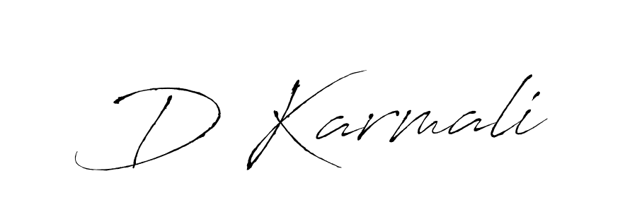 See photos of D Karmali official signature by Spectra . Check more albums & portfolios. Read reviews & check more about Antro_Vectra font. D Karmali signature style 6 images and pictures png