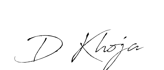 It looks lik you need a new signature style for name D Khoja. Design unique handwritten (Antro_Vectra) signature with our free signature maker in just a few clicks. D Khoja signature style 6 images and pictures png