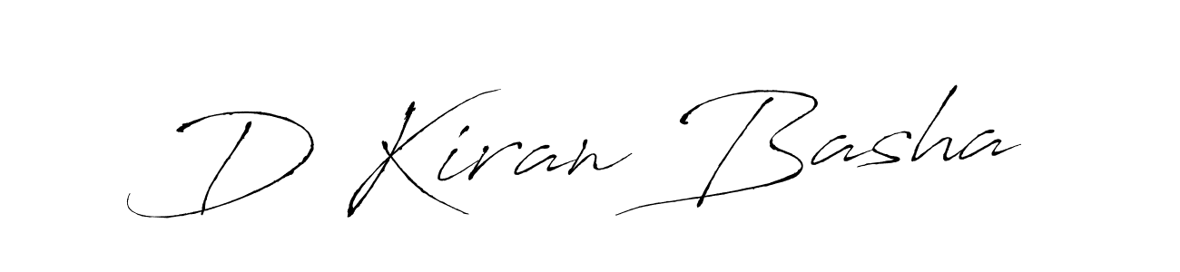 You should practise on your own different ways (Antro_Vectra) to write your name (D Kiran Basha) in signature. don't let someone else do it for you. D Kiran Basha signature style 6 images and pictures png