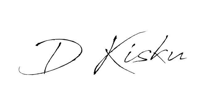 Use a signature maker to create a handwritten signature online. With this signature software, you can design (Antro_Vectra) your own signature for name D Kisku. D Kisku signature style 6 images and pictures png