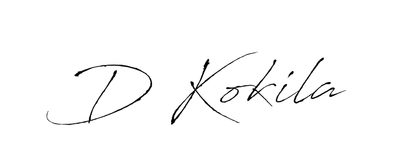 How to Draw D Kokila signature style? Antro_Vectra is a latest design signature styles for name D Kokila. D Kokila signature style 6 images and pictures png