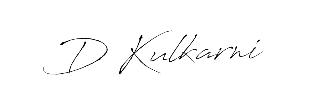 You can use this online signature creator to create a handwritten signature for the name D Kulkarni. This is the best online autograph maker. D Kulkarni signature style 6 images and pictures png