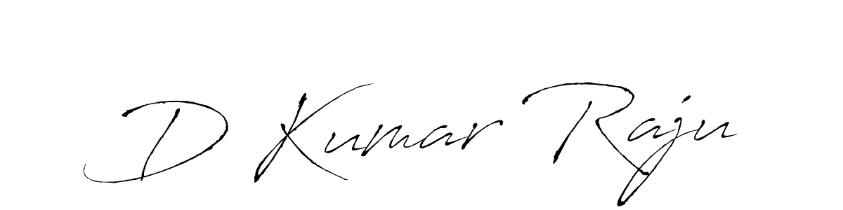 if you are searching for the best signature style for your name D Kumar Raju. so please give up your signature search. here we have designed multiple signature styles  using Antro_Vectra. D Kumar Raju signature style 6 images and pictures png