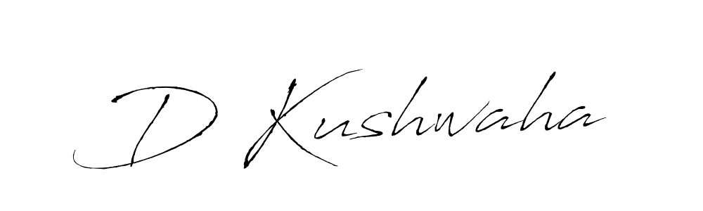 D Kushwaha stylish signature style. Best Handwritten Sign (Antro_Vectra) for my name. Handwritten Signature Collection Ideas for my name D Kushwaha. D Kushwaha signature style 6 images and pictures png