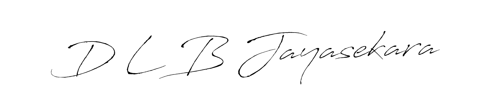 Make a short D L B Jayasekara signature style. Manage your documents anywhere anytime using Antro_Vectra. Create and add eSignatures, submit forms, share and send files easily. D L B Jayasekara signature style 6 images and pictures png