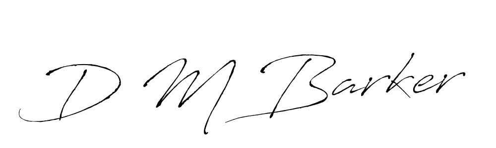 How to Draw D M Barker signature style? Antro_Vectra is a latest design signature styles for name D M Barker. D M Barker signature style 6 images and pictures png