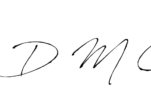 Similarly Antro_Vectra is the best handwritten signature design. Signature creator online .You can use it as an online autograph creator for name D M C. D M C signature style 6 images and pictures png