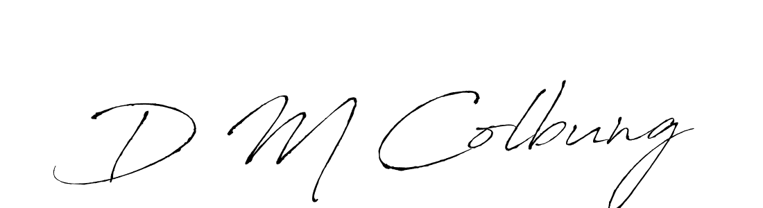 Once you've used our free online signature maker to create your best signature Antro_Vectra style, it's time to enjoy all of the benefits that D M Colbung name signing documents. D M Colbung signature style 6 images and pictures png