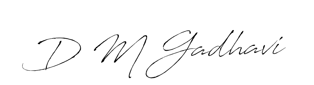 Once you've used our free online signature maker to create your best signature Antro_Vectra style, it's time to enjoy all of the benefits that D M Gadhavi name signing documents. D M Gadhavi signature style 6 images and pictures png