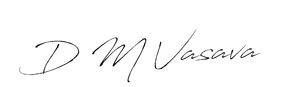 You can use this online signature creator to create a handwritten signature for the name D M Vasava. This is the best online autograph maker. D M Vasava signature style 6 images and pictures png