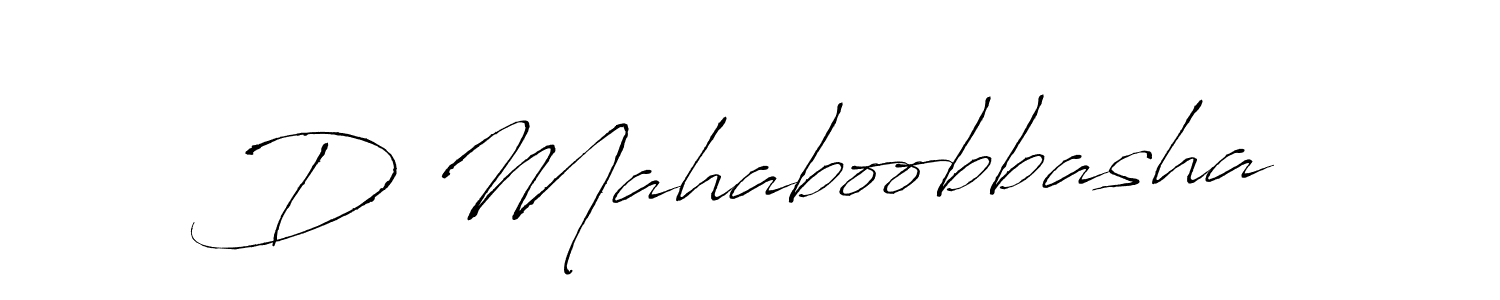 You should practise on your own different ways (Antro_Vectra) to write your name (D Mahaboobbasha) in signature. don't let someone else do it for you. D Mahaboobbasha signature style 6 images and pictures png