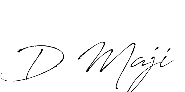 You should practise on your own different ways (Antro_Vectra) to write your name (D Maji) in signature. don't let someone else do it for you. D Maji signature style 6 images and pictures png