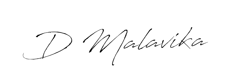 Similarly Antro_Vectra is the best handwritten signature design. Signature creator online .You can use it as an online autograph creator for name D Malavika. D Malavika signature style 6 images and pictures png