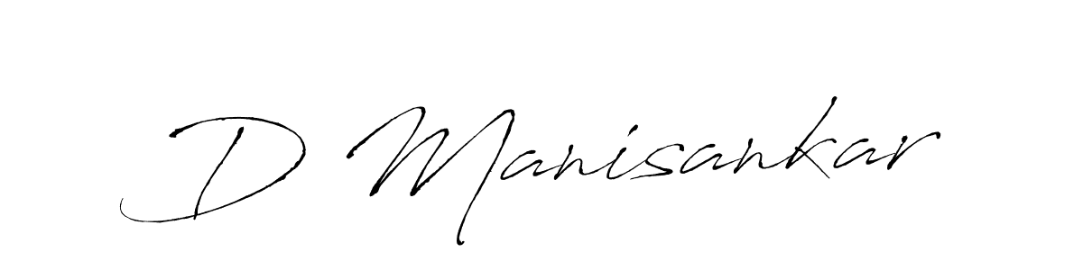 Make a short D Manisankar signature style. Manage your documents anywhere anytime using Antro_Vectra. Create and add eSignatures, submit forms, share and send files easily. D Manisankar signature style 6 images and pictures png
