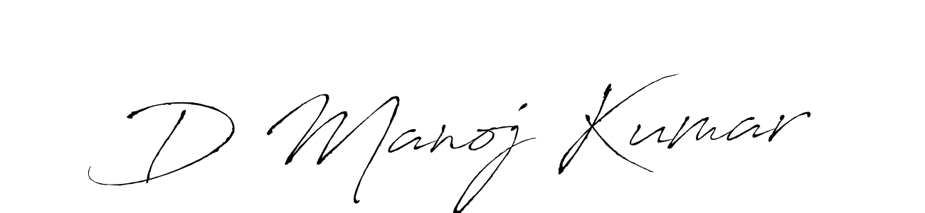 Similarly Antro_Vectra is the best handwritten signature design. Signature creator online .You can use it as an online autograph creator for name D Manoj Kumar. D Manoj Kumar signature style 6 images and pictures png