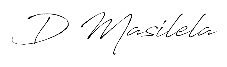 Get an exclusive digital autograph for D Masilela. The Antro_Vectra typeface captures the charm of real penmanship on paper. D Masilela signature style 6 images and pictures png