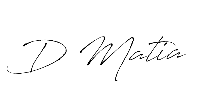 Antro_Vectra is a professional signature style that is perfect for those who want to add a touch of class to their signature. It is also a great choice for those who want to make their signature more unique. Get D Matia name to fancy signature for free. D Matia signature style 6 images and pictures png