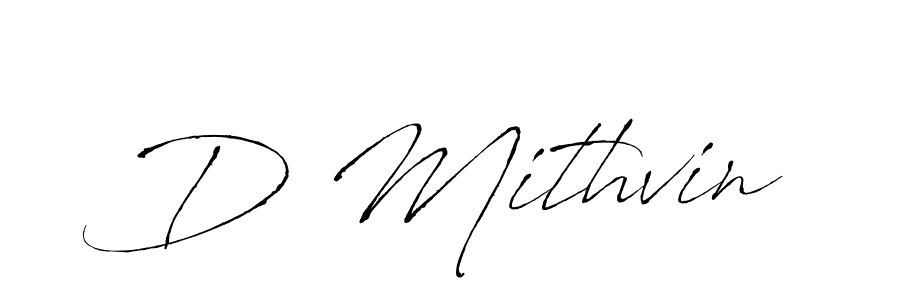 Once you've used our free online signature maker to create your best signature Antro_Vectra style, it's time to enjoy all of the benefits that D Mithvin name signing documents. D Mithvin signature style 6 images and pictures png