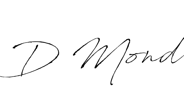 You should practise on your own different ways (Antro_Vectra) to write your name (D Mond) in signature. don't let someone else do it for you. D Mond signature style 6 images and pictures png