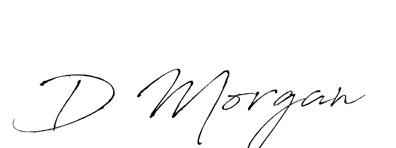 Also we have D Morgan name is the best signature style. Create professional handwritten signature collection using Antro_Vectra autograph style. D Morgan signature style 6 images and pictures png