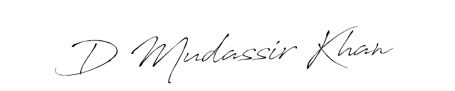 Make a short D Mudassir Khan signature style. Manage your documents anywhere anytime using Antro_Vectra. Create and add eSignatures, submit forms, share and send files easily. D Mudassir Khan signature style 6 images and pictures png