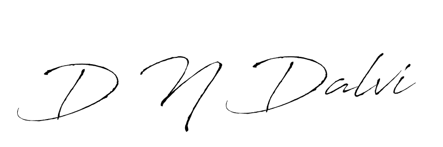 D N Dalvi stylish signature style. Best Handwritten Sign (Antro_Vectra) for my name. Handwritten Signature Collection Ideas for my name D N Dalvi. D N Dalvi signature style 6 images and pictures png