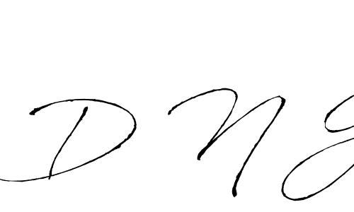 Design your own signature with our free online signature maker. With this signature software, you can create a handwritten (Antro_Vectra) signature for name D N G. D N G signature style 6 images and pictures png