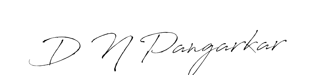 Use a signature maker to create a handwritten signature online. With this signature software, you can design (Antro_Vectra) your own signature for name D N Pangarkar. D N Pangarkar signature style 6 images and pictures png