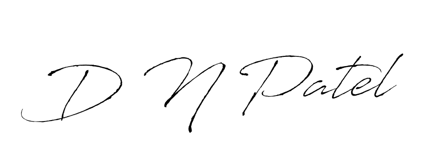 Also we have D N Patel name is the best signature style. Create professional handwritten signature collection using Antro_Vectra autograph style. D N Patel signature style 6 images and pictures png