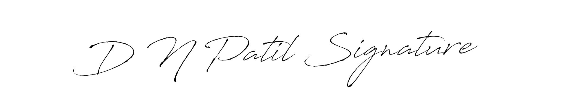 How to make D N Patil Signature signature? Antro_Vectra is a professional autograph style. Create handwritten signature for D N Patil Signature name. D N Patil Signature signature style 6 images and pictures png