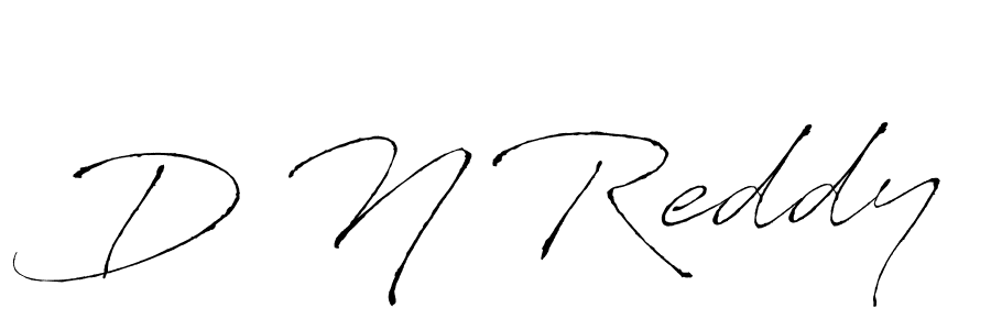 Create a beautiful signature design for name D N Reddy. With this signature (Antro_Vectra) fonts, you can make a handwritten signature for free. D N Reddy signature style 6 images and pictures png