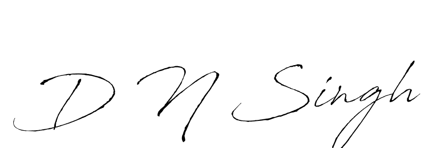 How to make D N Singh name signature. Use Antro_Vectra style for creating short signs online. This is the latest handwritten sign. D N Singh signature style 6 images and pictures png