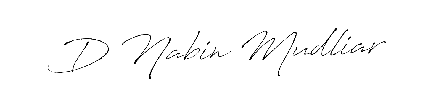 You can use this online signature creator to create a handwritten signature for the name D Nabin Mudliar. This is the best online autograph maker. D Nabin Mudliar signature style 6 images and pictures png