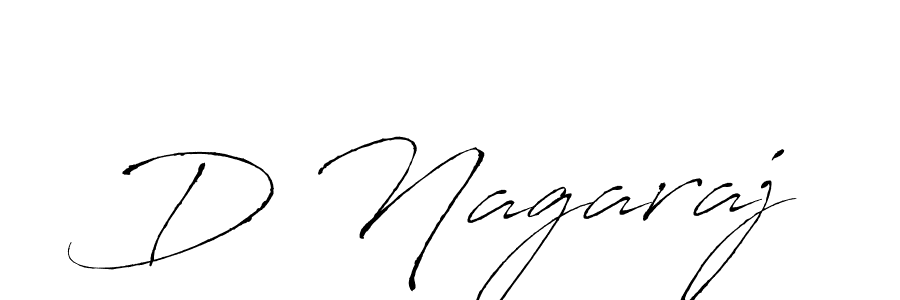 Design your own signature with our free online signature maker. With this signature software, you can create a handwritten (Antro_Vectra) signature for name D Nagaraj. D Nagaraj signature style 6 images and pictures png