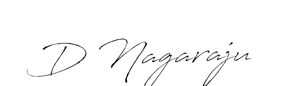 How to make D Nagaraju name signature. Use Antro_Vectra style for creating short signs online. This is the latest handwritten sign. D Nagaraju signature style 6 images and pictures png