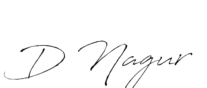 Make a beautiful signature design for name D Nagur. Use this online signature maker to create a handwritten signature for free. D Nagur signature style 6 images and pictures png