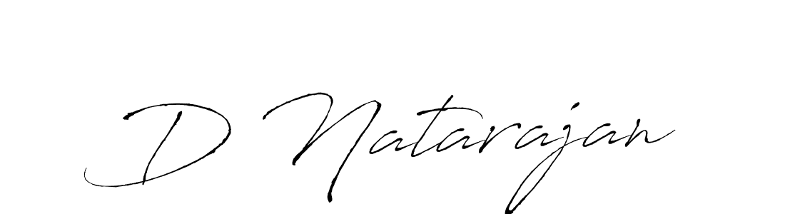 Similarly Antro_Vectra is the best handwritten signature design. Signature creator online .You can use it as an online autograph creator for name D Natarajan. D Natarajan signature style 6 images and pictures png